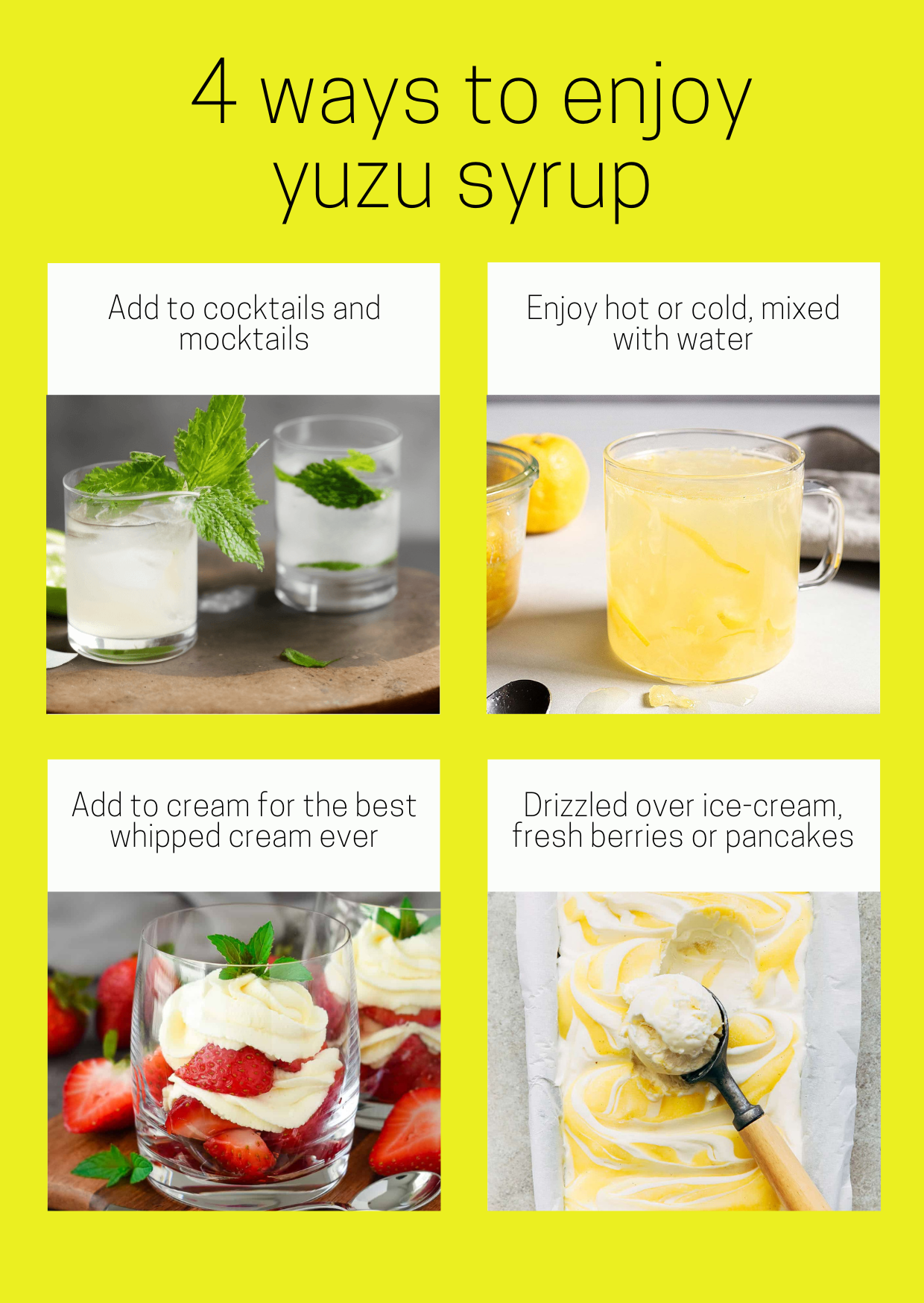 Yuzu Syrup