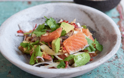 Bergamot Salmon Ceviche