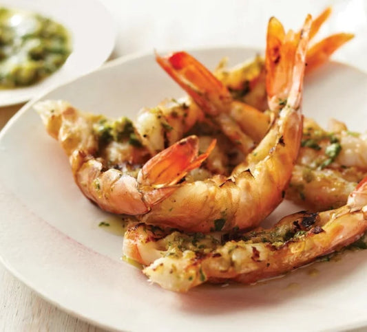 Spicy Prawns with Yuzu Kosho